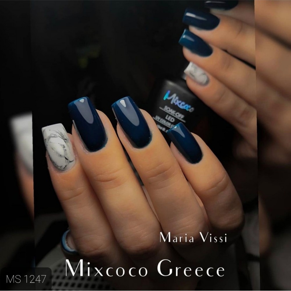 Mixcoco Ημιμόνιμο Βερνίκι Νυχιών MS 1247 15ml Mixcoco Ημιμόνιμο Βερνίκι Νυχιών MS 1247 15ml