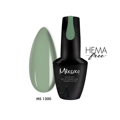Mixcoco Ημιμόνιμο Βερνίκι Νυχιών MS 1300 15ml Hema Free