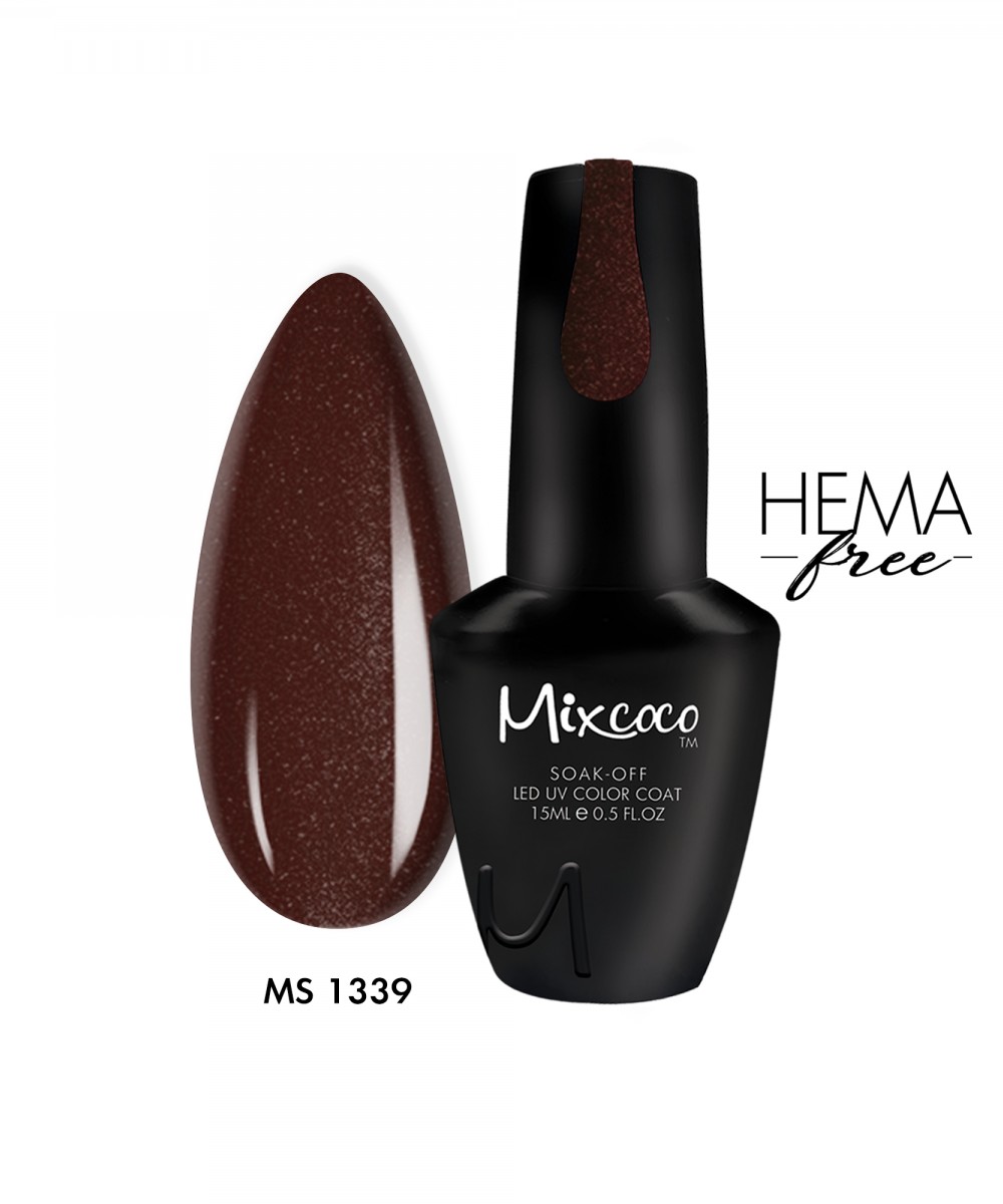 Mixcoco Ημιμόνιμο Βερνίκι Νυχιών MS 1339 15ml Hema Free