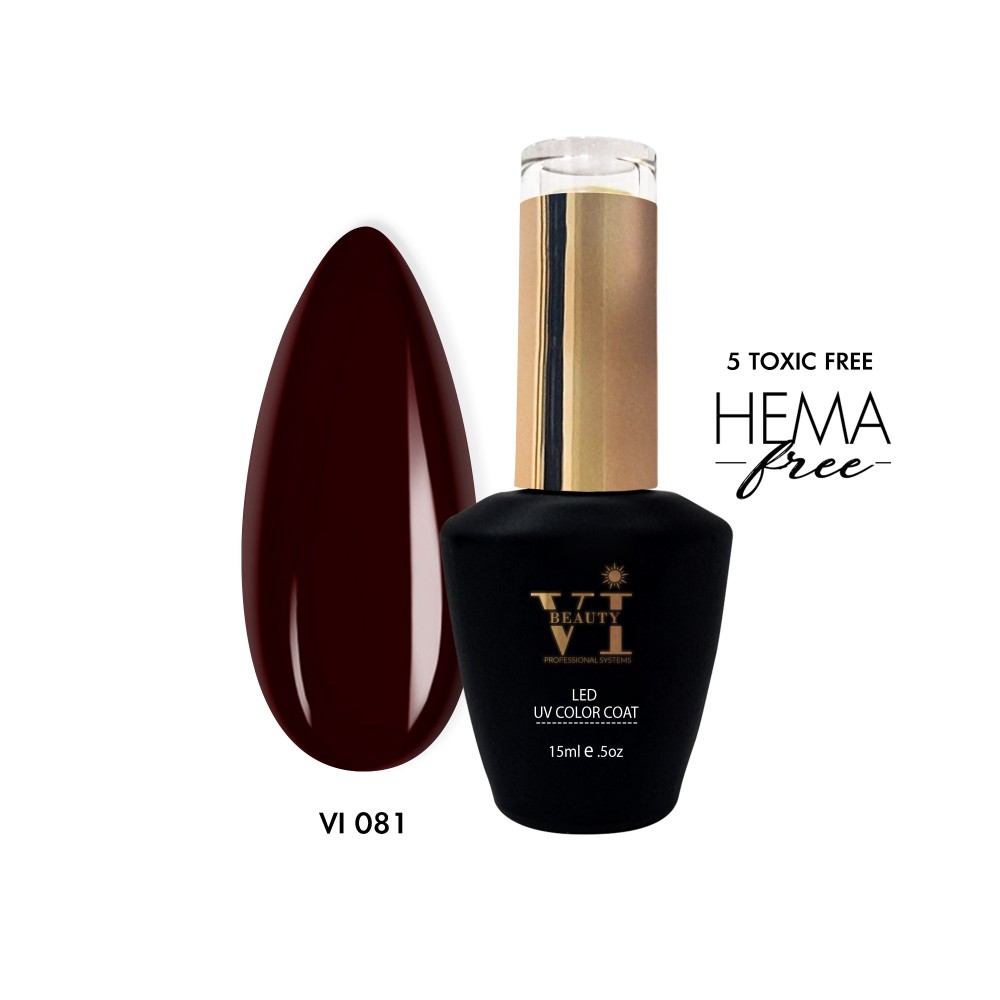 Beauty Vi Ημιμόνιμο Βερνίκι Νυχιών 081, 15ml