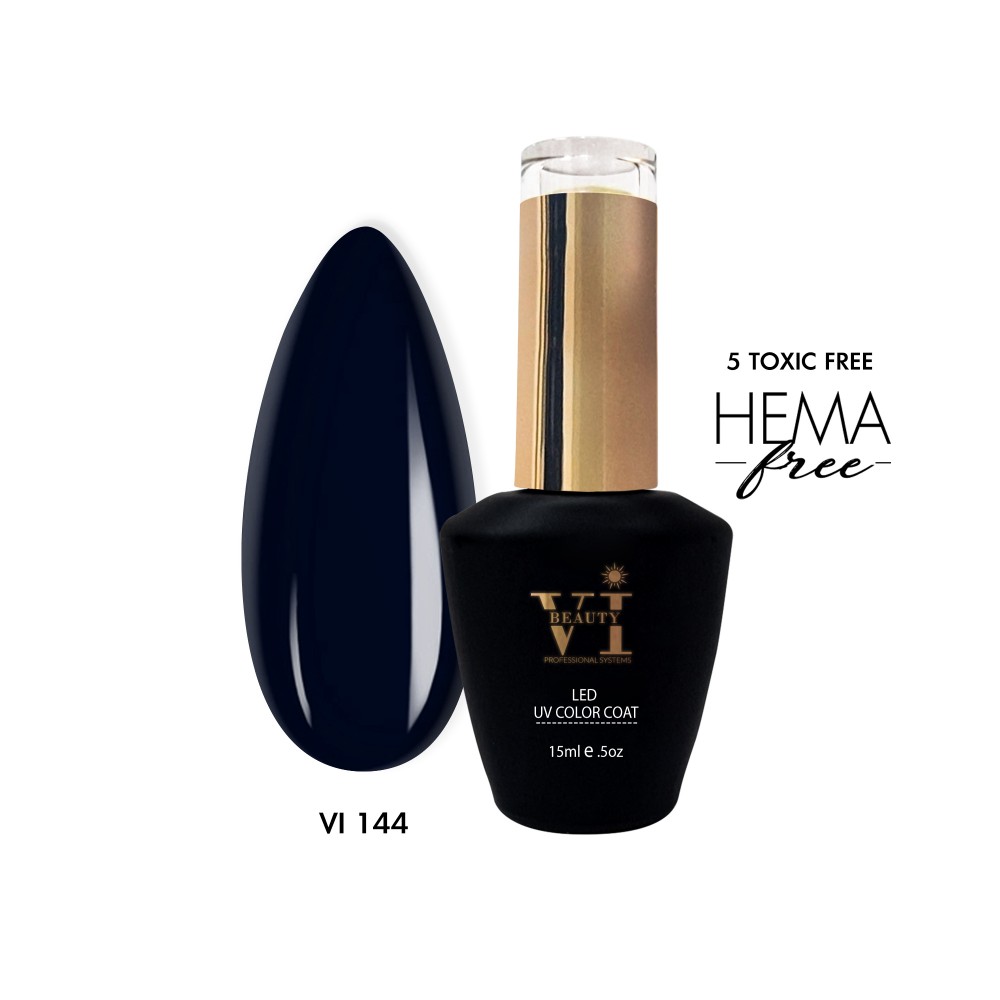 Ημιμόνιμο Βερνίκι Νυχιών Beauty VI-144  15ml