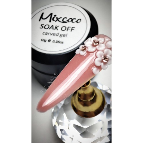 Mixcoco Ημιμόνιμο Βερνίκι Νυχιών Tan french Color 15ml