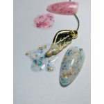 Mixcoco Rubber Base Gold Blue Flake 15ml Mixcoco Rubber Base Gold Blue Flake 15ml