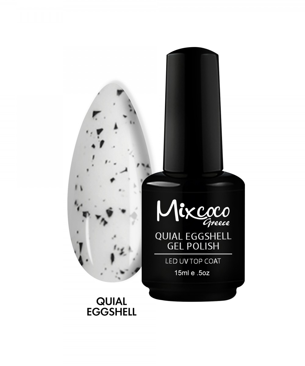 Mixcoco Ημιμόνιμο Βερνίκι Νυχιών Quial Egg Shell Gel 15ml