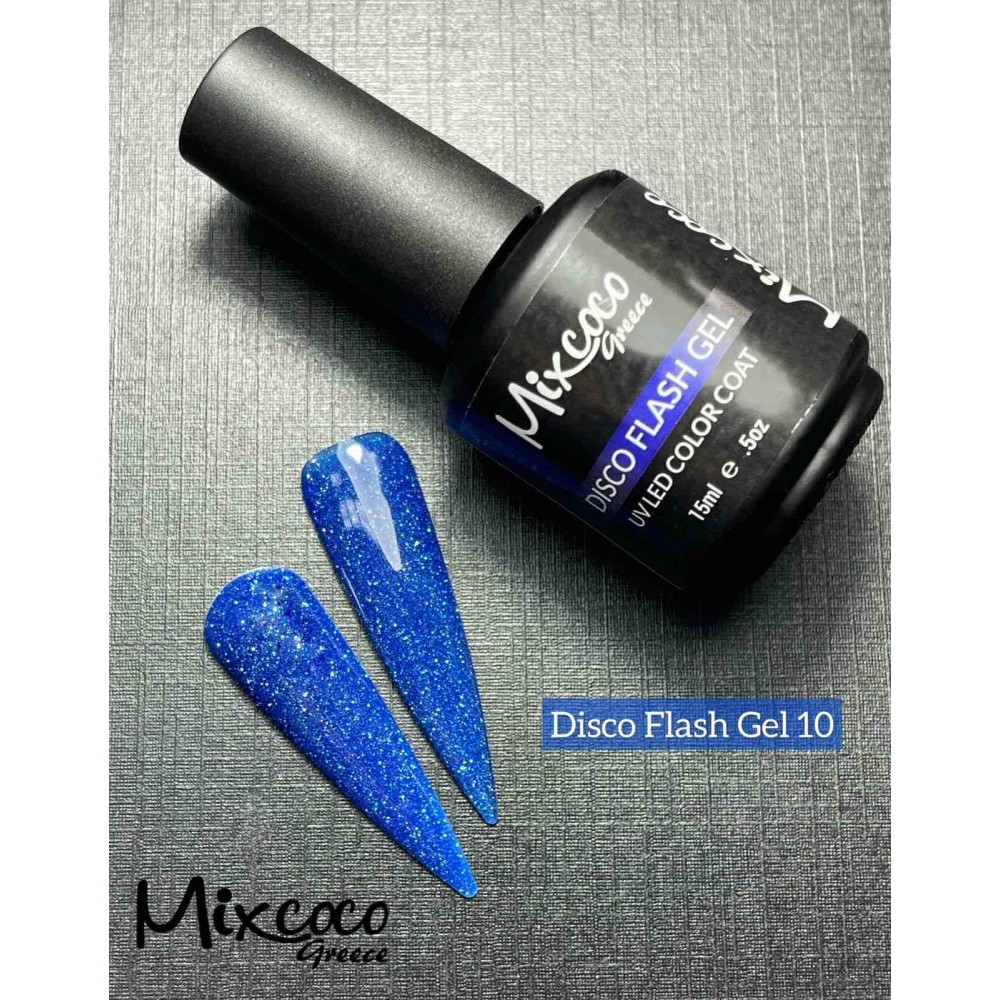 Mixcoco Ημιμόνιμο Βερνίκι Νυχιών Disco Flash Gel 10 15ml Mixcoco Ημιμόνιμο Βερνίκι Νυχιών Disco Flash Gel 10 15ml