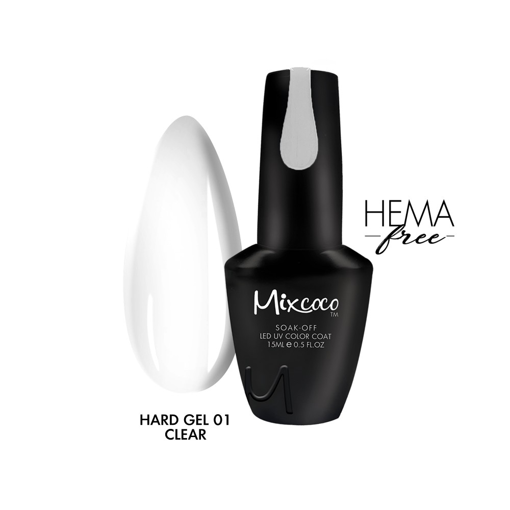 Mixcoco Hard Gel Clear 01 15ml