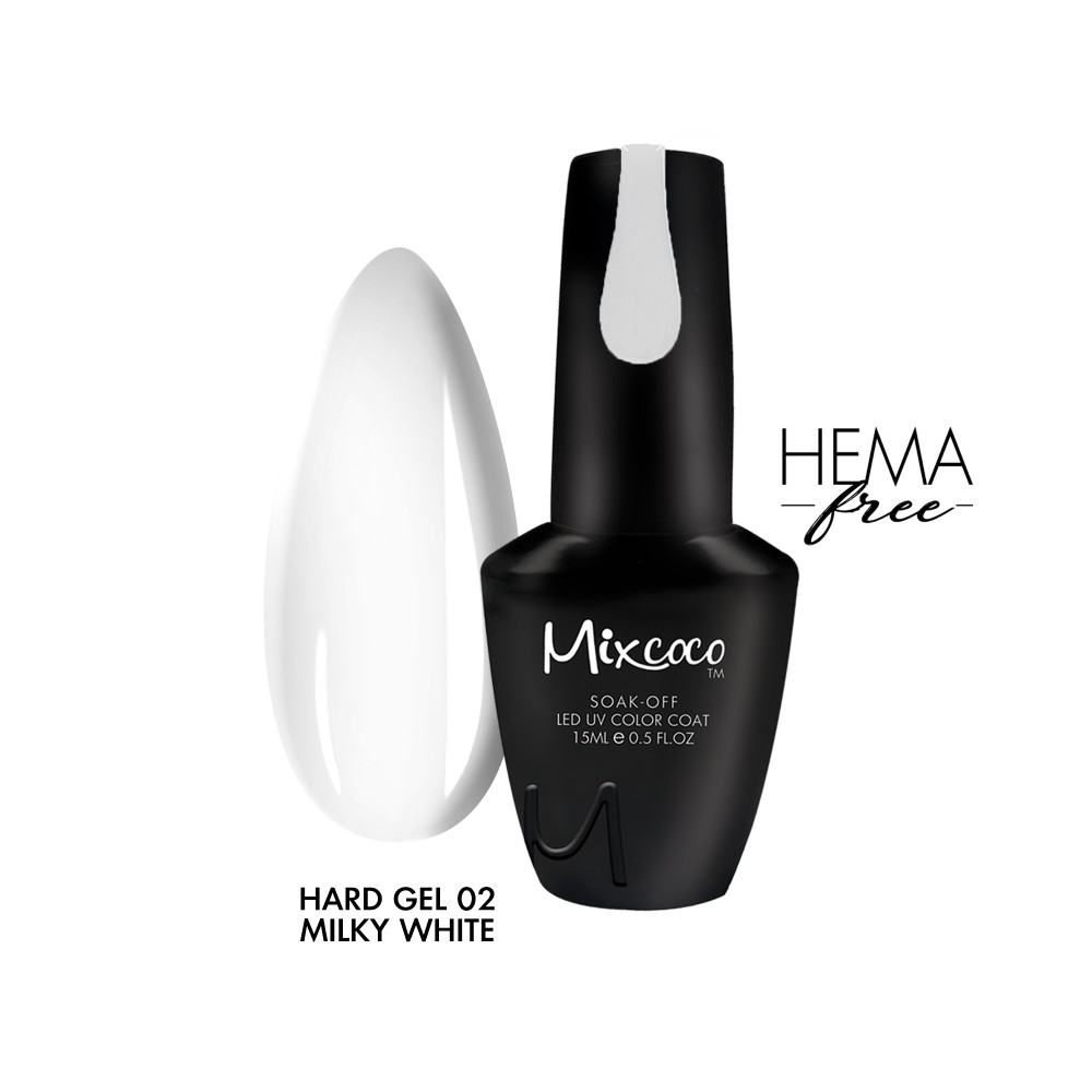 Mixcoco Hard Gel White 02 15ml