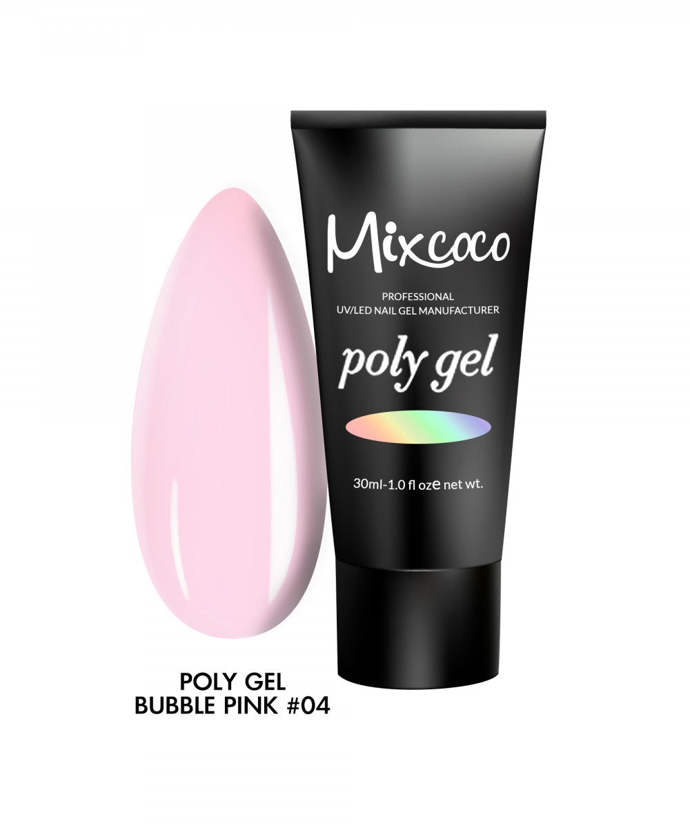 Mixcoco Polygel  Bubble Pink  30ml
