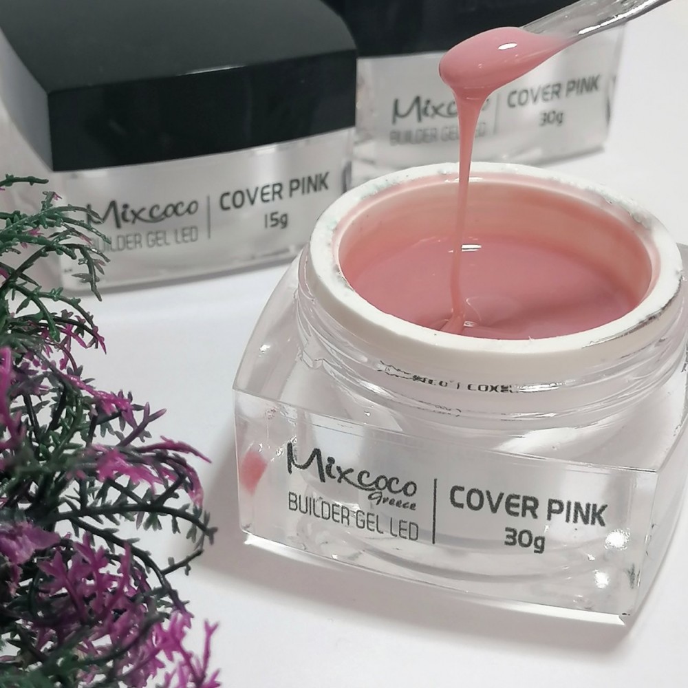 Mixcoco Builder Gel Camouflage Cover Pink 15ml
