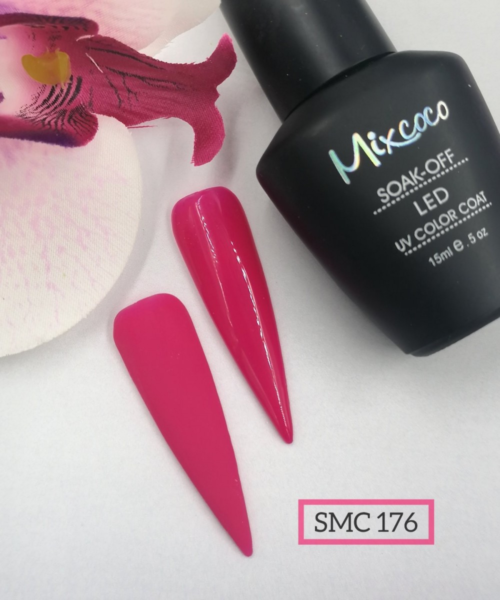 Mixcoco Ημιμόνιμο Βερνίκι Νυχιών SMC 176 15ml Hema Free