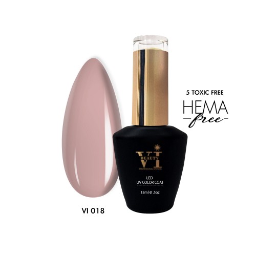 Ημιμόνιμο Βερνίκι Νυχιών Beauty Vi-018 15ml