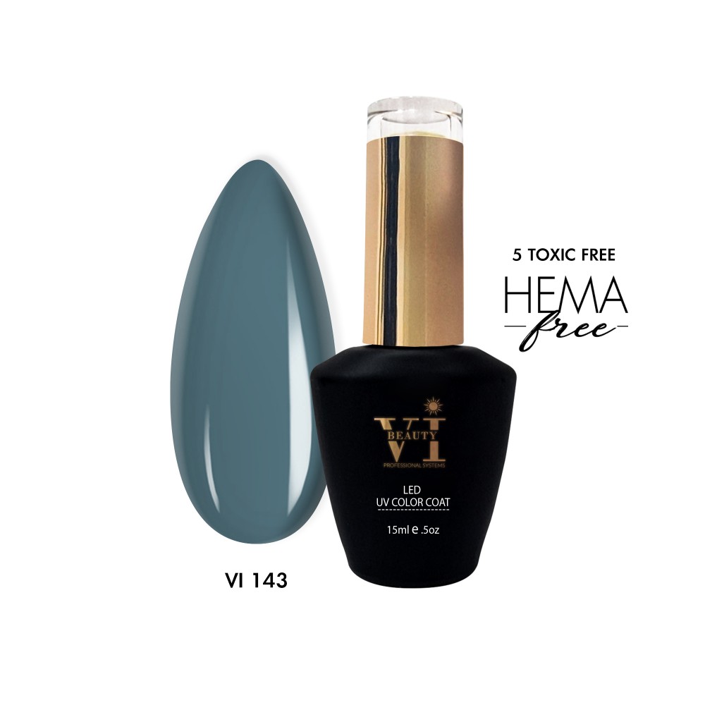 Ημιμόνιμο Βερνίκι Νυχιών Beauty Vi-143 15ml