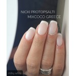 Mixcoco Ημιμόνιμο Βερνίκι Νυχιών Milky White French Manicure 15ml Mixcoco Ημιμόνιμο Βερνίκι Νυχιών Milky White French Manicure 15ml