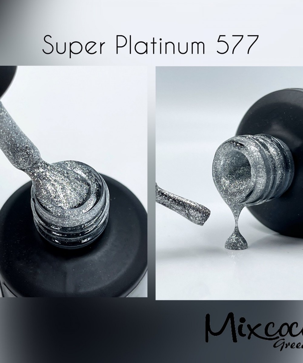 Mixcoco Ημιμόνιμο Βερνίκι Νυχιών Super Platinum Gel 577 15ml