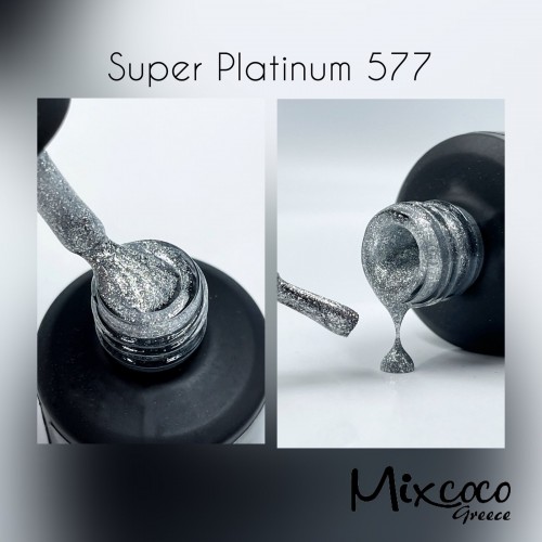 Mixcoco Ημιμόνιμο Βερνίκι Νυχιών Super Platinum Gel 577 15ml