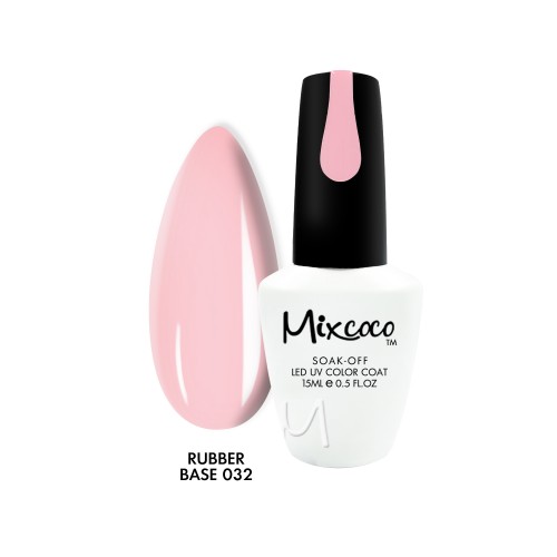 Mixcoco Rubber Base 032 Blush Pink 15ml