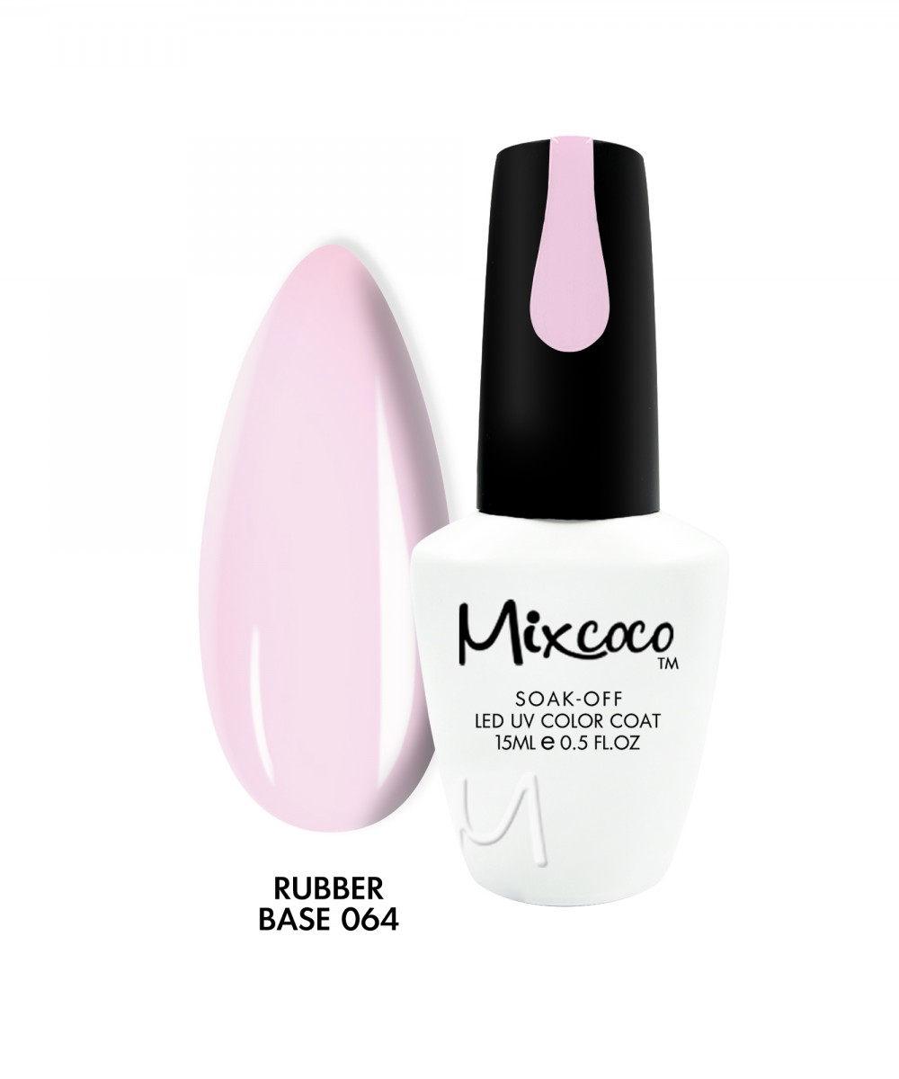 Mixcoco Rubber Base 064 Baby Pink 15ml