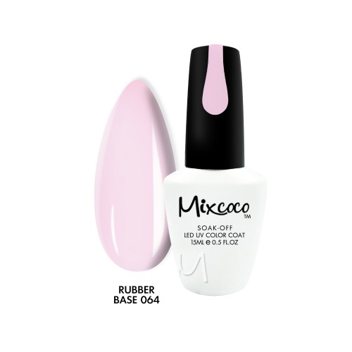 Mixcoco Rubber Base 064 Baby Pink 15ml