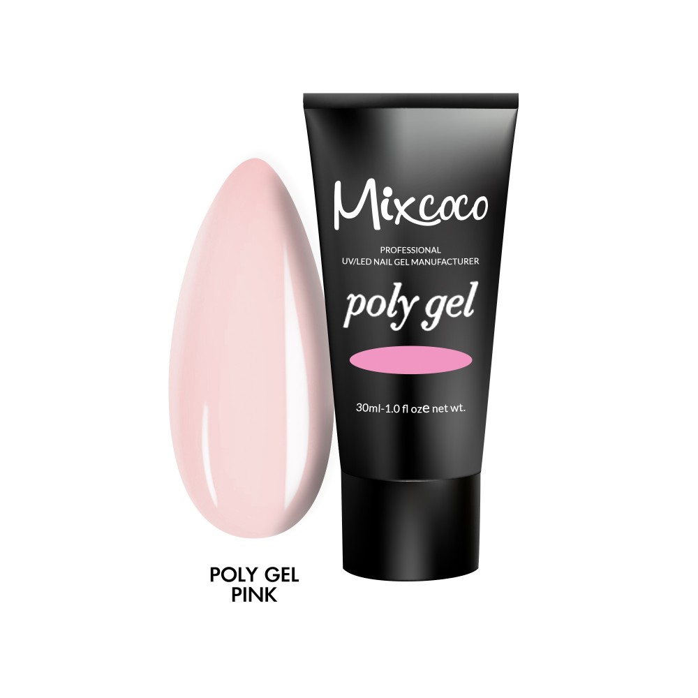 Mixcoco Poly Gel 30GR Pink 30ml Mixcoco Poly Gel 30GR Pink 30ml