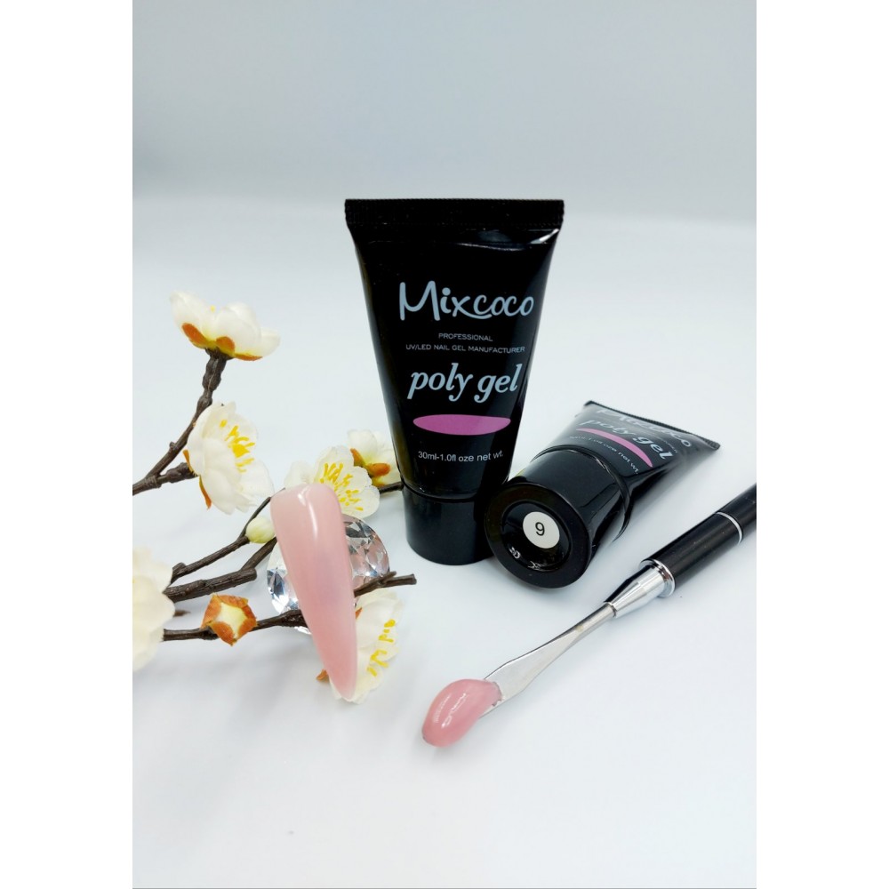 Mixcoco Poly Gel Cover Pink 60ml Mixcoco Poly Gel Cover Pink 60ml