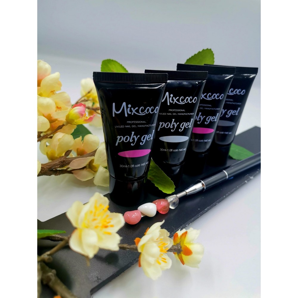 Mixcoco Poly Gel Cover Pink 60ml Mixcoco Poly Gel Cover Pink 60ml