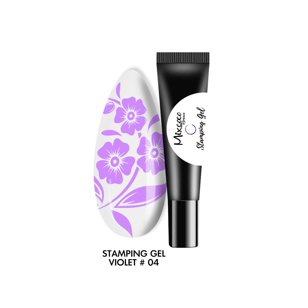Mixcoco Stamping Gel 04 Violet 8ml