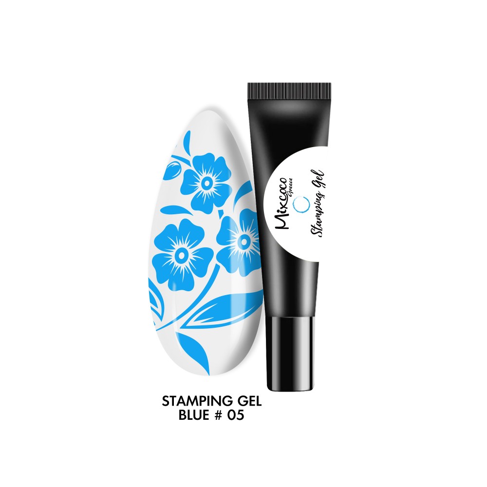 Mixcoco Stamping Gel 05 Blue 8ml
