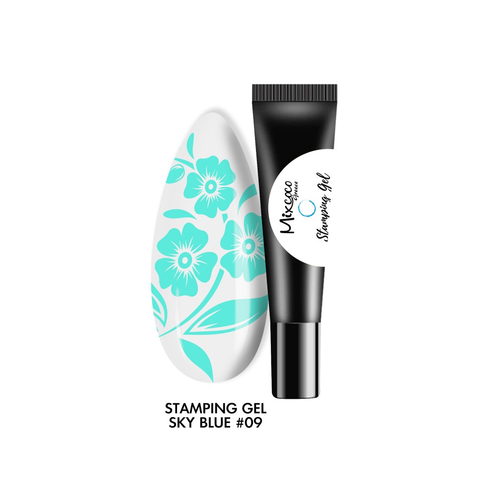 Mixcoco Stamping Gel 09 Sky Blue 8ml