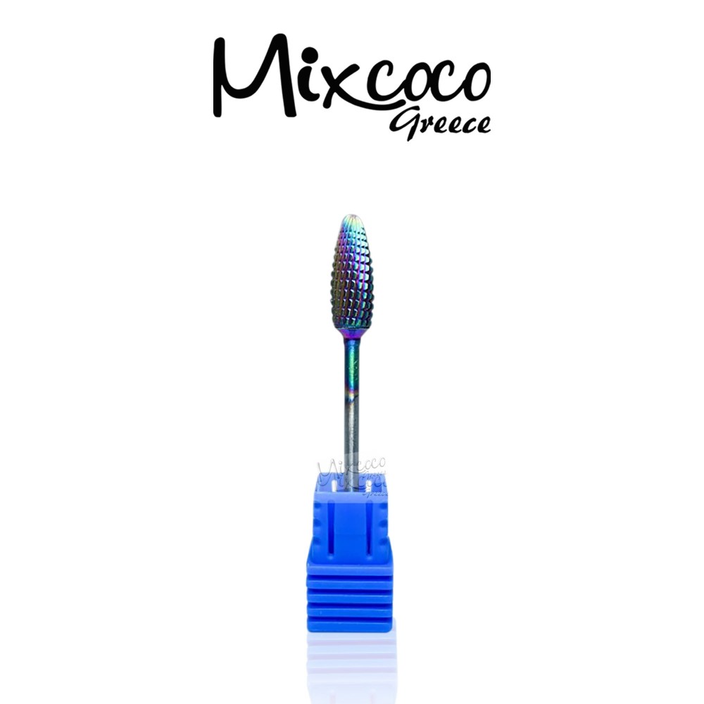 Mixcoco Φρέζα Καρβιδίου Rainbow Κώνος Μεσαία *