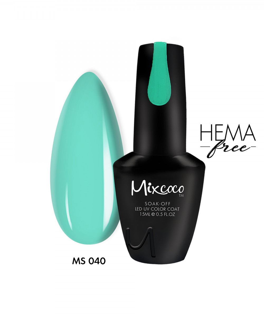 Mixcoco Ημιμόνιμο Βερνίκι Νυχιών MS-040 15ml Hema Free