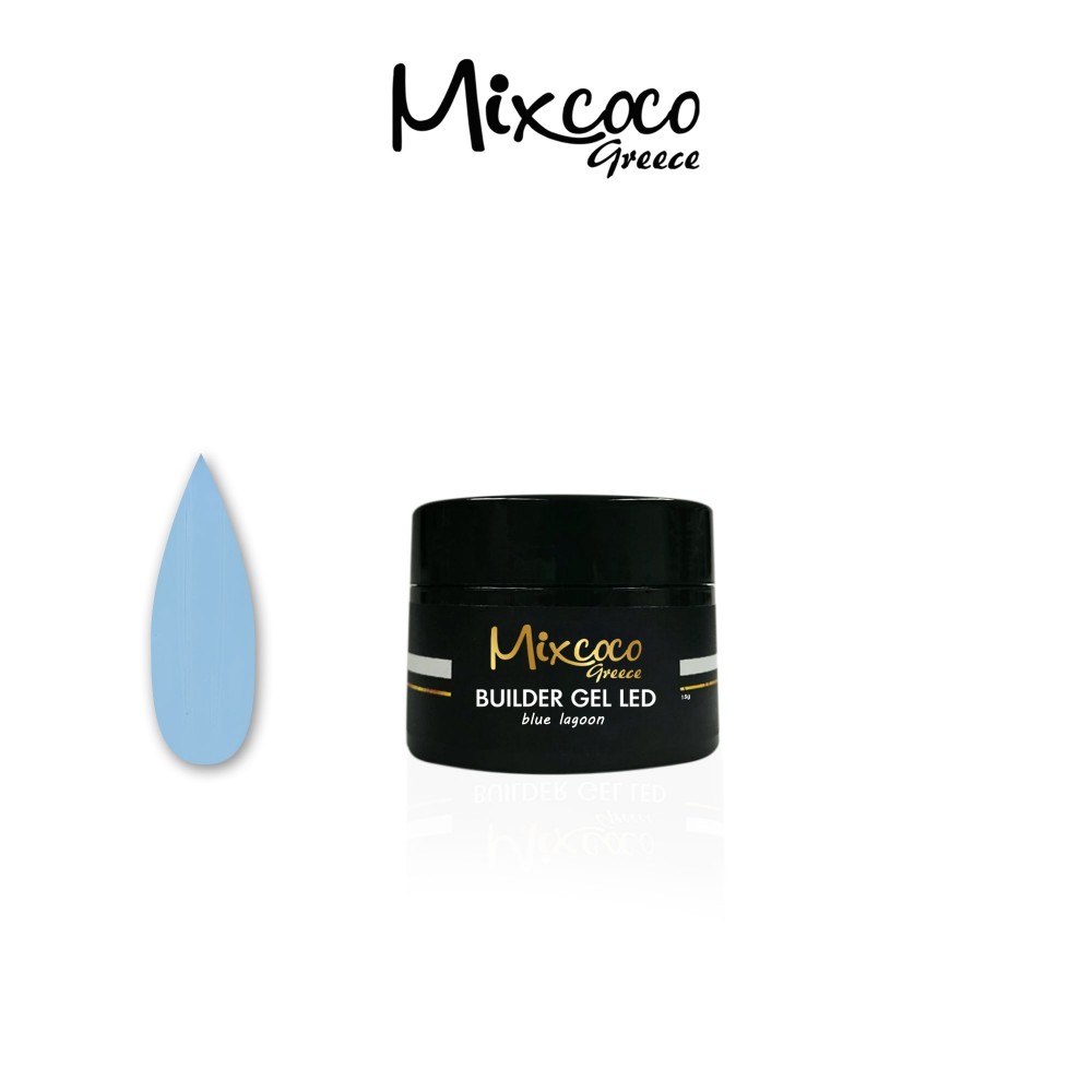 Mixcoco Builder Gel Blue Lagoon 15gr Mixcoco Builder Gel Blue Lagoon 15gr