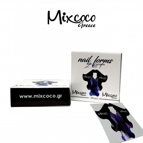 Mixcoco Φόρμες Χτισίματος Salon Nails-Stiletto 100τμχ Σε Κουτί