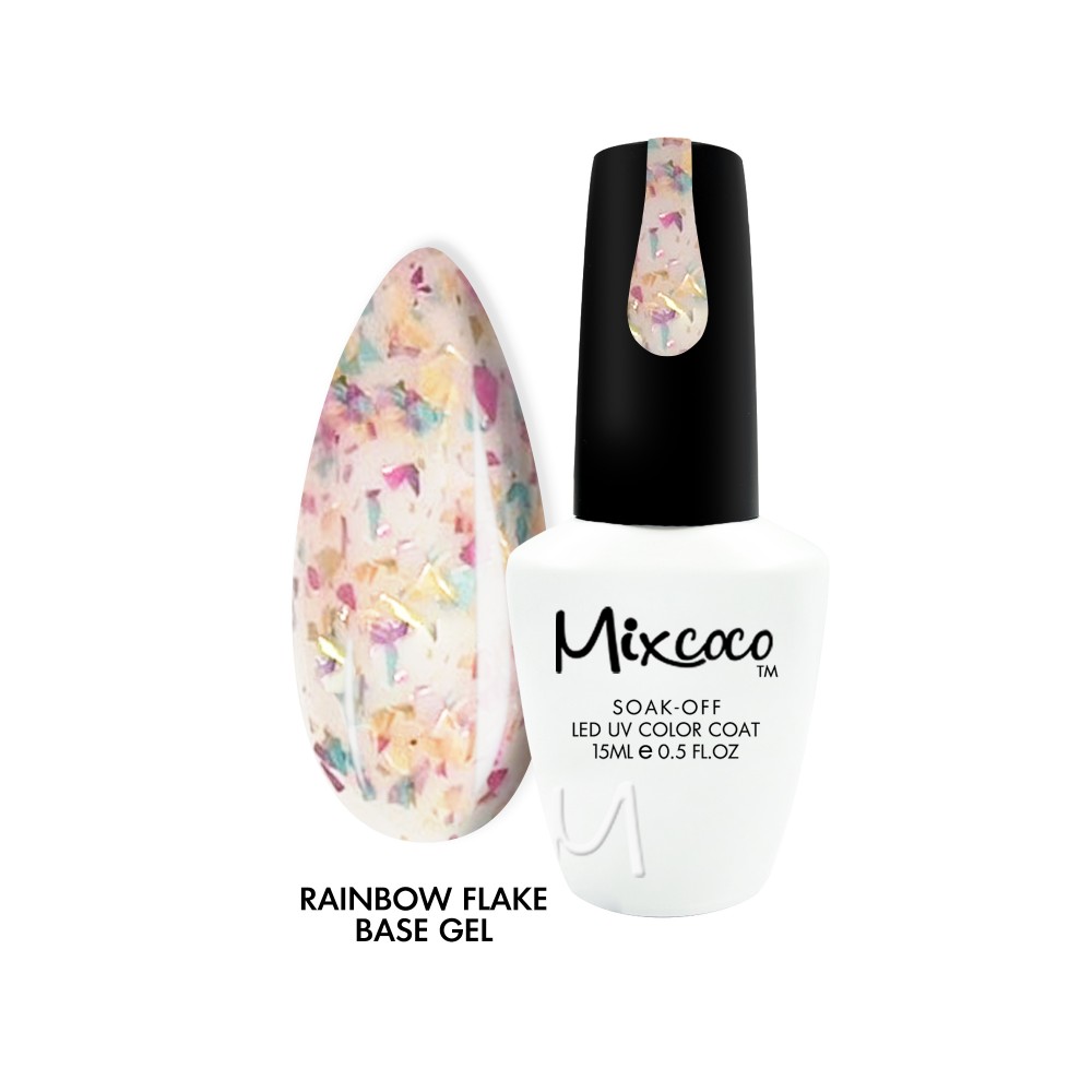 Mixcoco Flake Base Gel 10 Rainbow 15ml