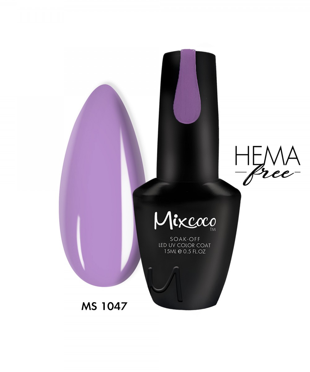 Mixcoco Ημιμόνιμο Βερνίκι Νυχιών MS-1047 15ML Hema Free