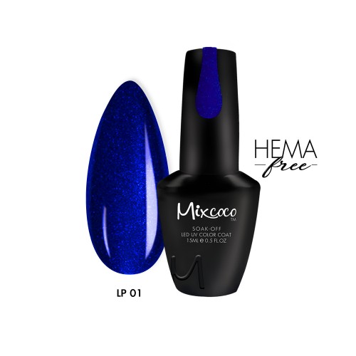Mixcoco Ημιμόνιμο Βερνίκι Νυχιών LP-001 15ml Hema Free