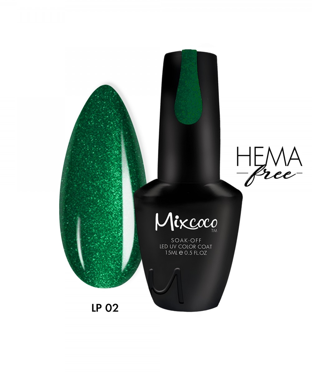 Mixcoco Ημιμόνιμο Βερνίκι Νυχιών LP-002 15ml Hema Free
