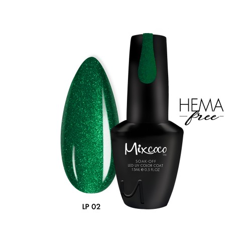 Mixcoco Ημιμόνιμο Βερνίκι Νυχιών LP-002 15ml Hema Free