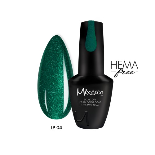 Mixcoco Ημιμόνιμο Βερνίκι Νυχιών LP-004 15ml Hema Free