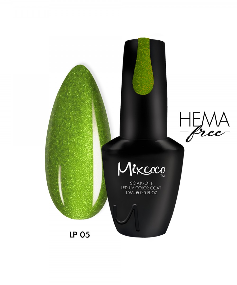 Mixcoco Ημιμόνιμο Βερνίκι Νυχιών LP-005 15ml Hema Free