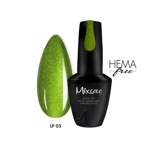 Mixcoco Ημιμόνιμο Βερνίκι Νυχιών LP-005 15ml Hema Free