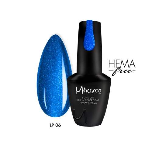 Mixcoco Ημιμόνιμο Βερνίκι Νυχιών LP-006 15ml Hema Free