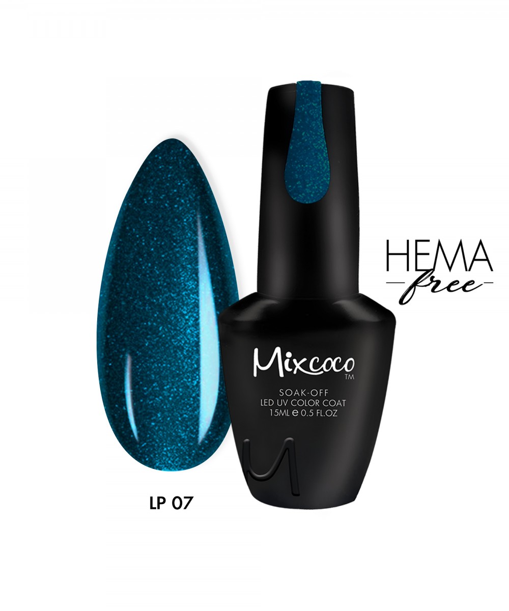 Mixcoco Ημιμόνιμο Βερνίκι Νυχιών LP-007 15ml Hema Free