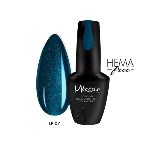 Mixcoco Ημιμόνιμο Βερνίκι Νυχιών LP-007 15ml Hema Free