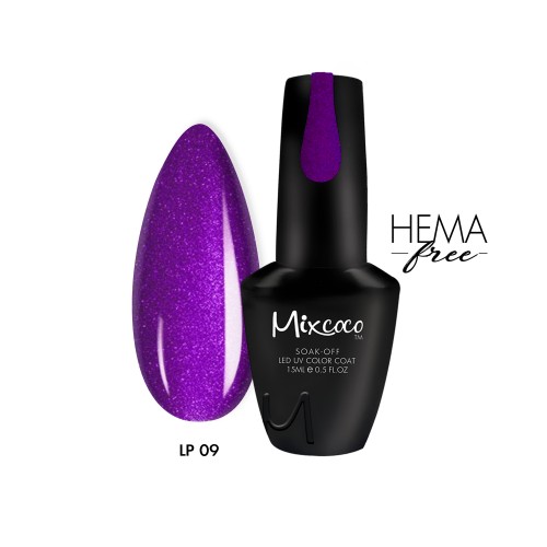 Mixcoco Ημιμόνιμο Βερνίκι Νυχιών LP-009 15ml Hema Free