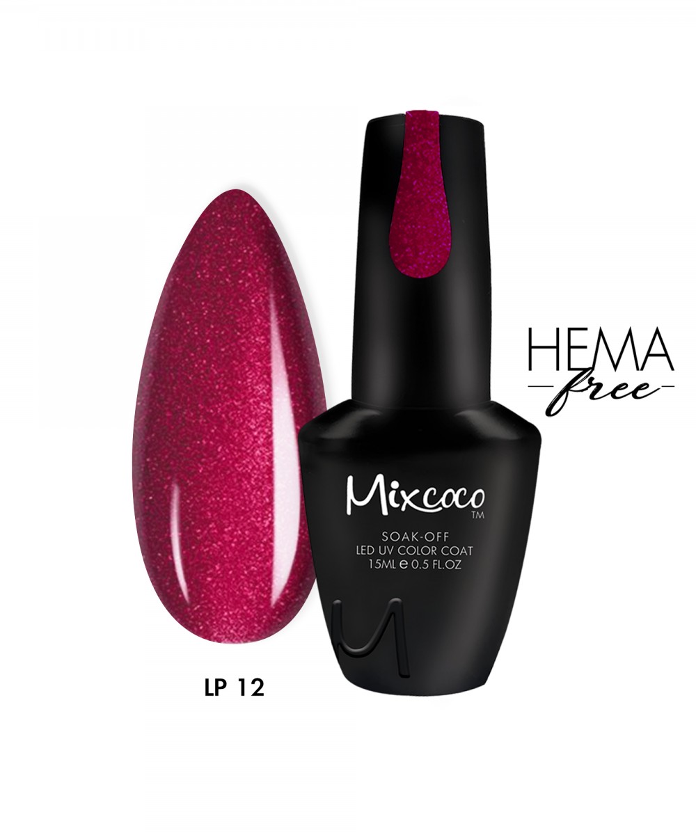 Mixcoco Ημιμόνιμο Βερνίκι Νυχιών LP-012 15ml Hema Free