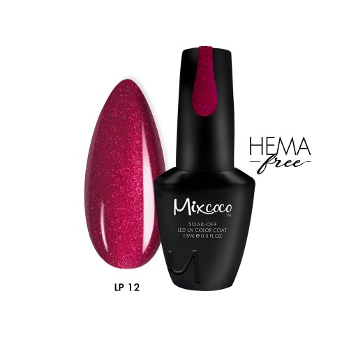 Mixcoco Ημιμόνιμο Βερνίκι Νυχιών LP-012 15ml Hema Free