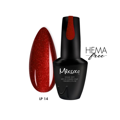 Mixcoco Ημιμόνιμο Βερνίκι Νυχιών LP-014 15ml Hema Free