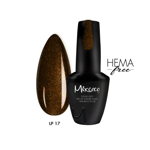 Mixcoco Ημιμόνιμο Βερνίκι Νυχιών LP-017 15ml Hema Free