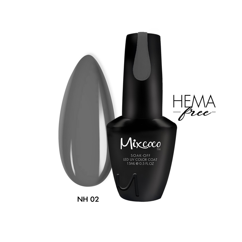 Mixcoco Ημιμόνιμο Βερνίκι Νυχιών NH-002 15ml Hema Free