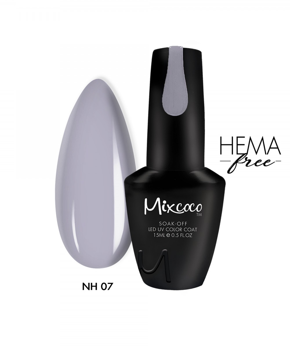 Mixcoco Ημιμόνιμο Βερνίκι Νυχιών NH-007 15ml Hema Free
